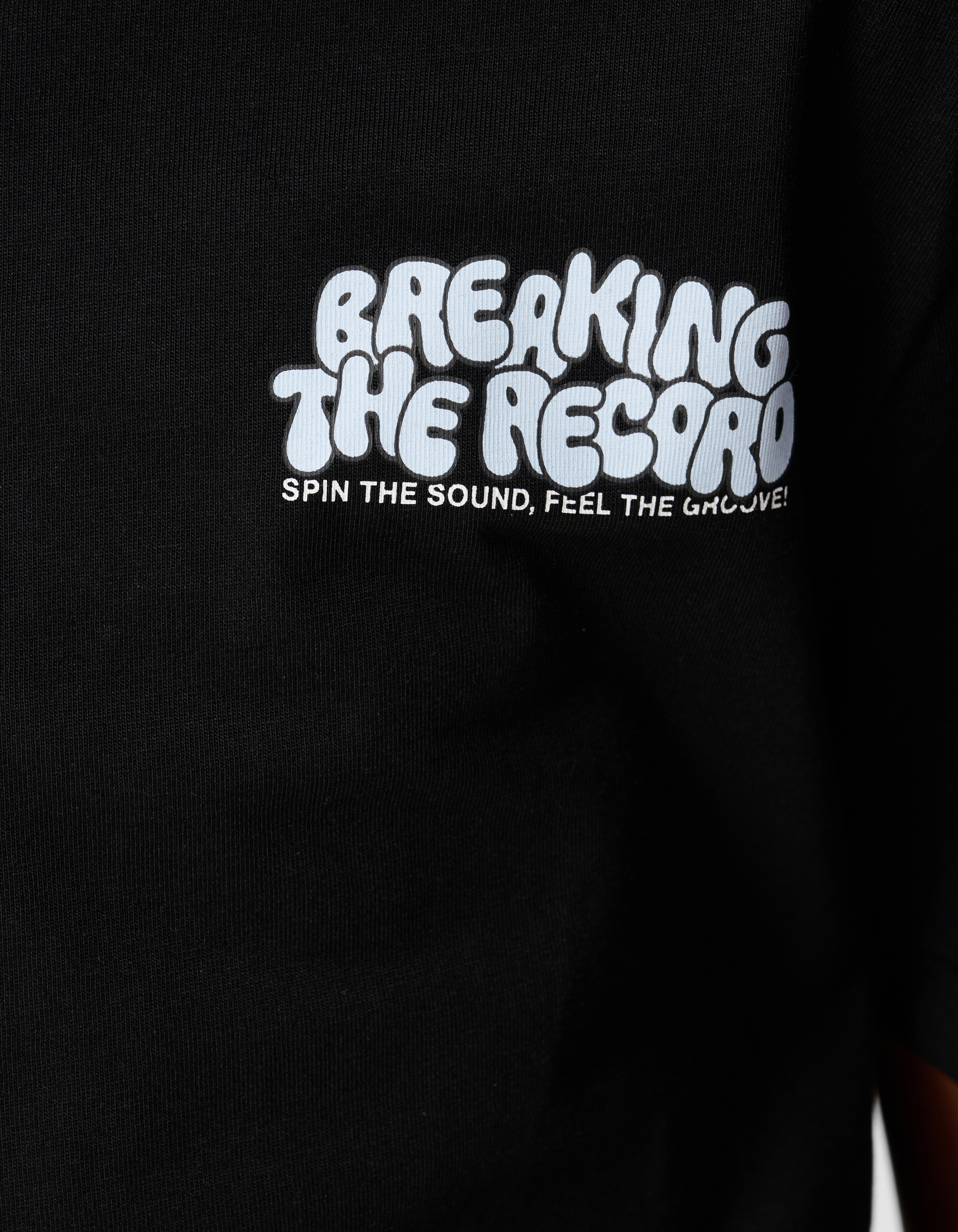 Breaking Artwork T-shirt Zwart SHOEBY BOYS