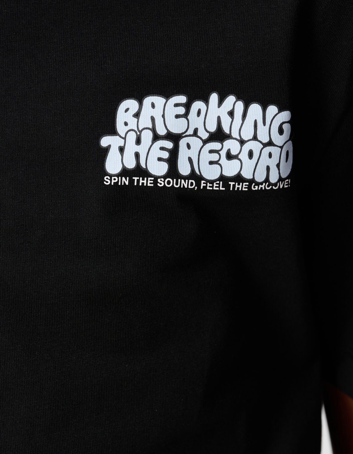 Breaking Artwork T-shirt Zwart SHOEBY BOYS