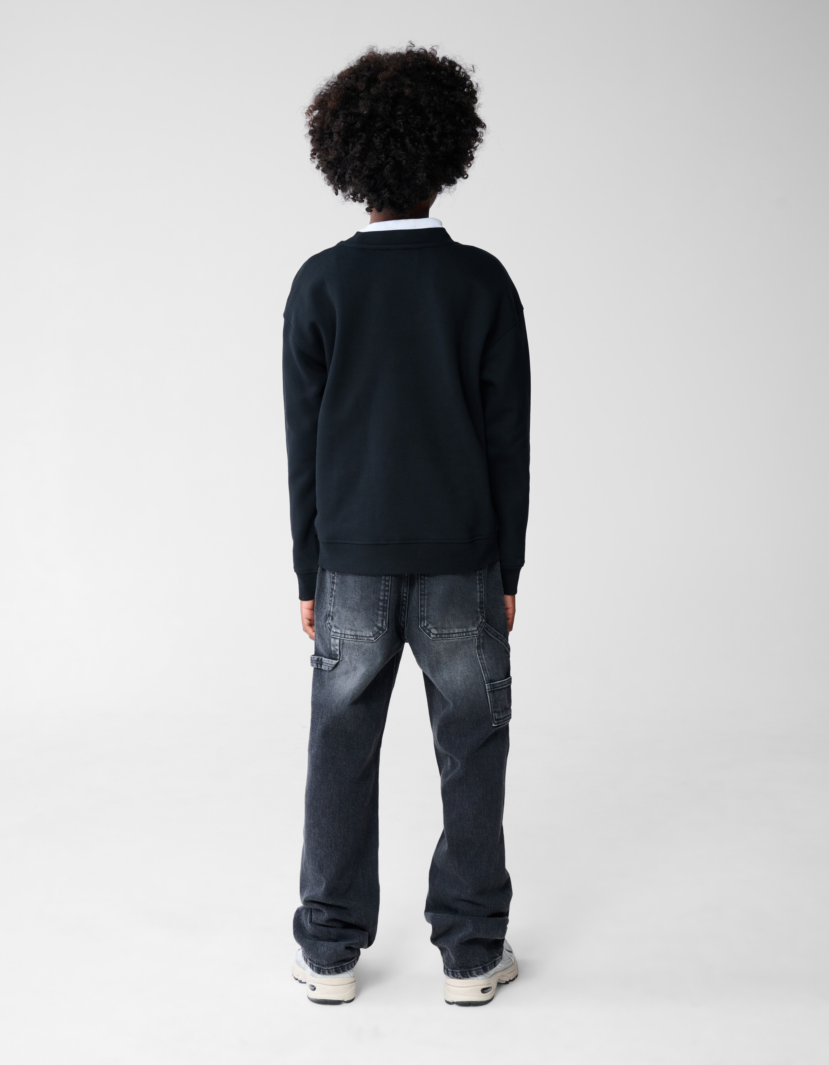 New York Artwork Sweater Zwart SHOEBY BOYS