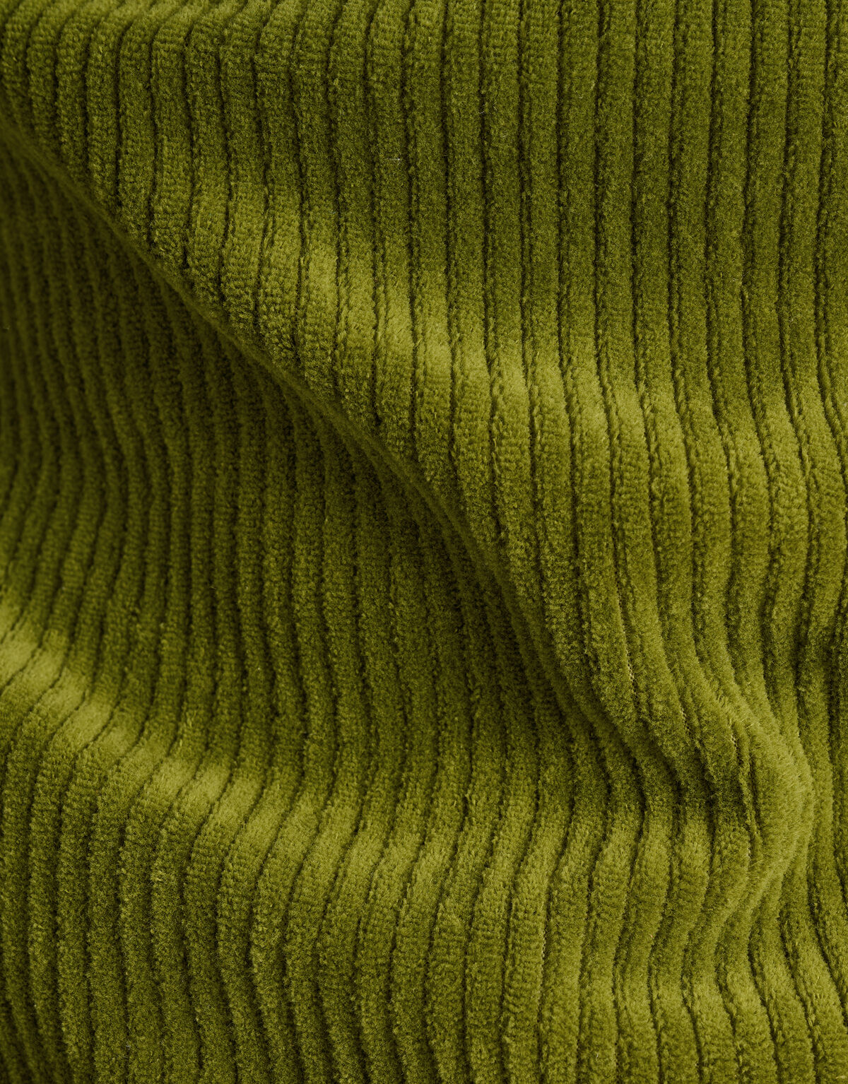 Velvet Rib T-shirt Groen SHOEBY MEN