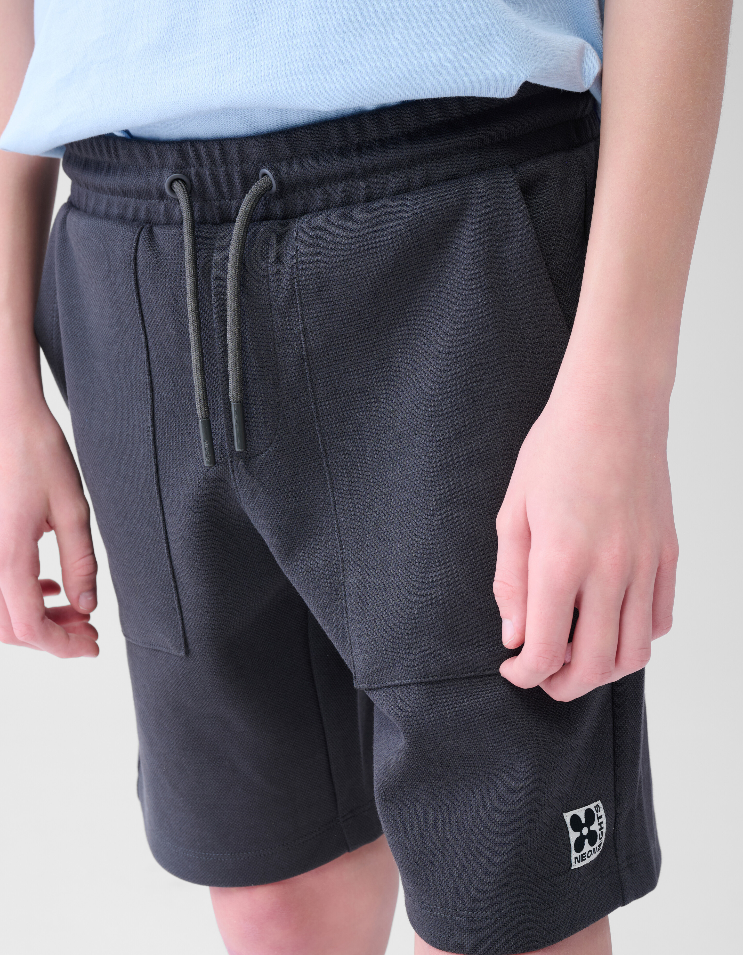 Pique Short Donkergrijs SHOEBY BOYS