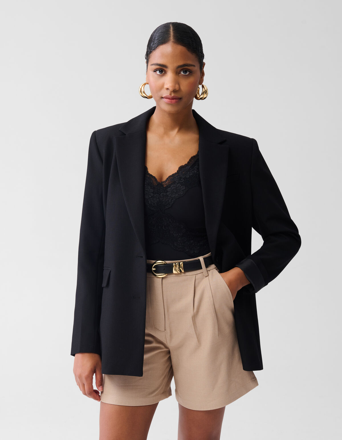 Buckle Riem Zwart SHOEBY ACCESSOIRES