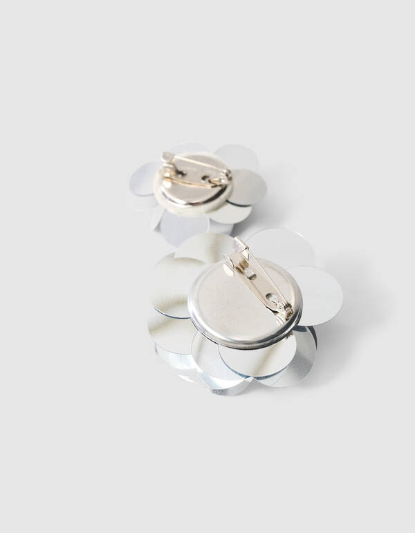 Embellished Broche Set Zilver SHOEBY ACCESSOIRES