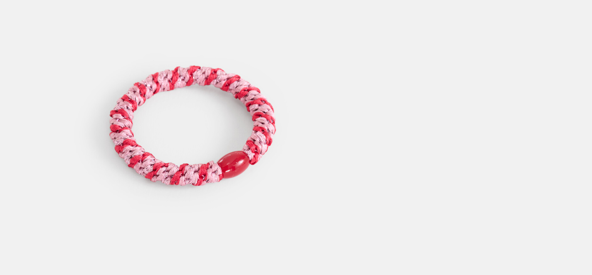 Lurex Haarelastiek Rood SHOEBY ACCESSOIRES