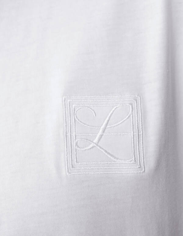 Oversized Basic T-shirt Wit By Lonneke SHOEBY WOMEN