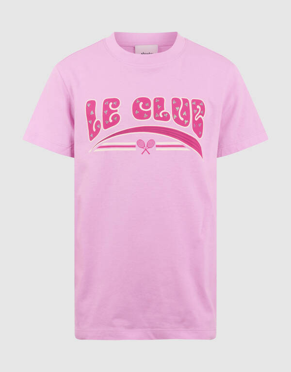 Glitter Club Artwork T-shirt Lichtroze SHOEBY GIRLS