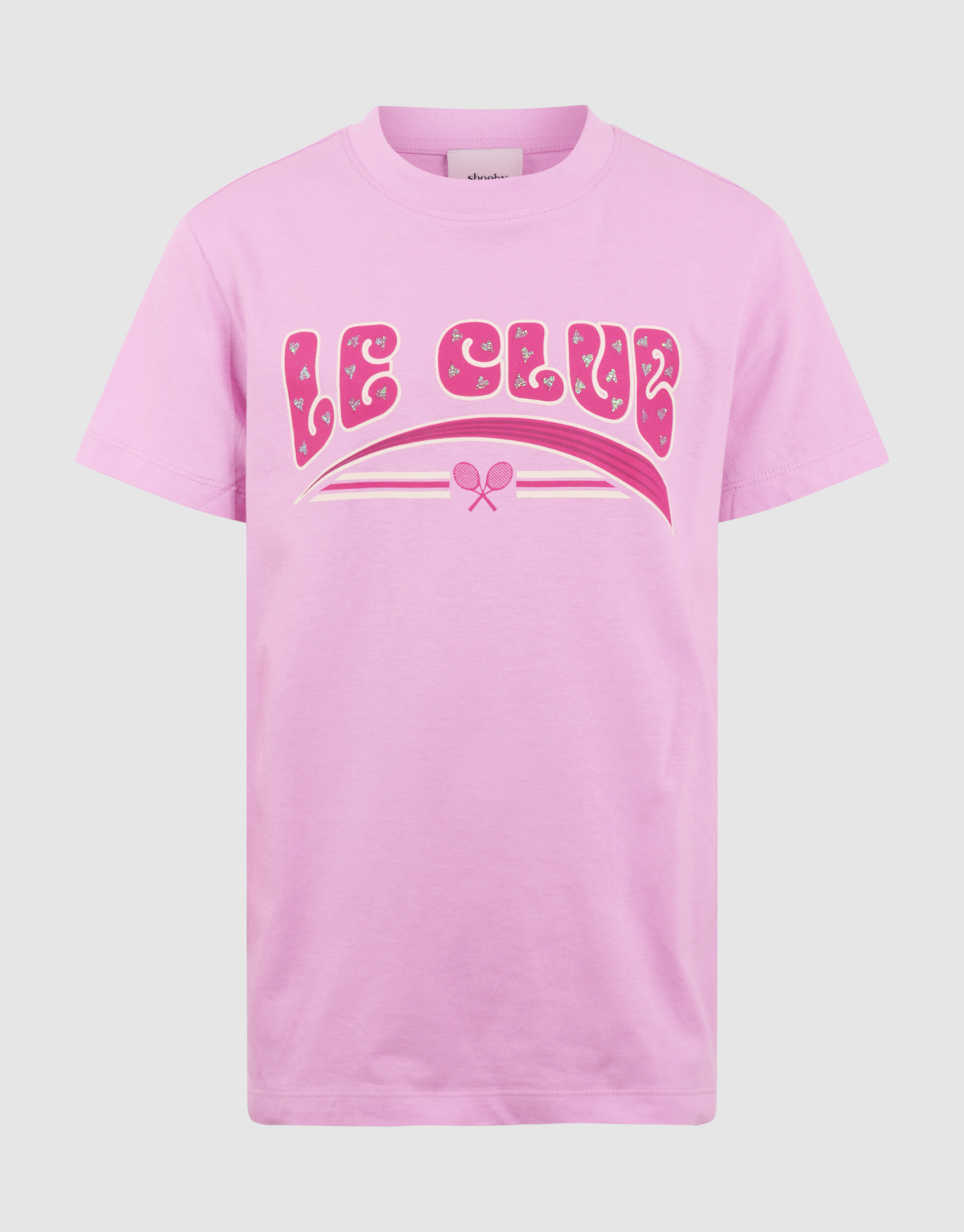 Glitter Club Artwork T-shirt Lichtroze SHOEBY GIRLS