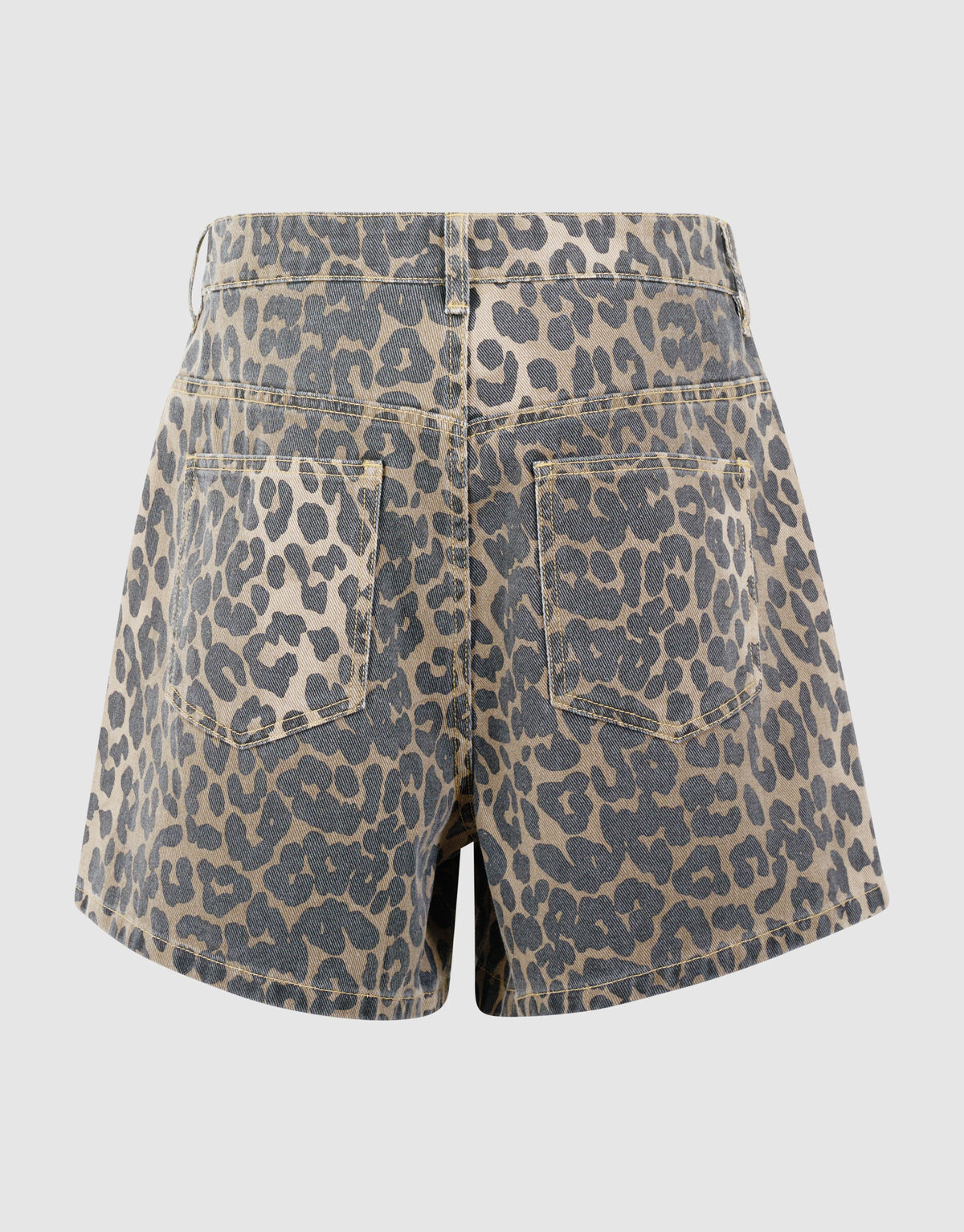 Leopard Denim Short Bruin SHOEBY WOMEN
