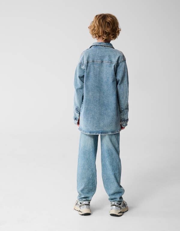 Denim Overshirt Lichtblauw Shoeby X Vingino SHOEBY BOYS
