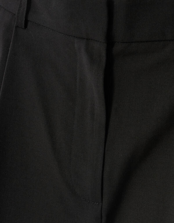 Loose Fit Pantalon Zwart By Anna SHOEBY WOMEN