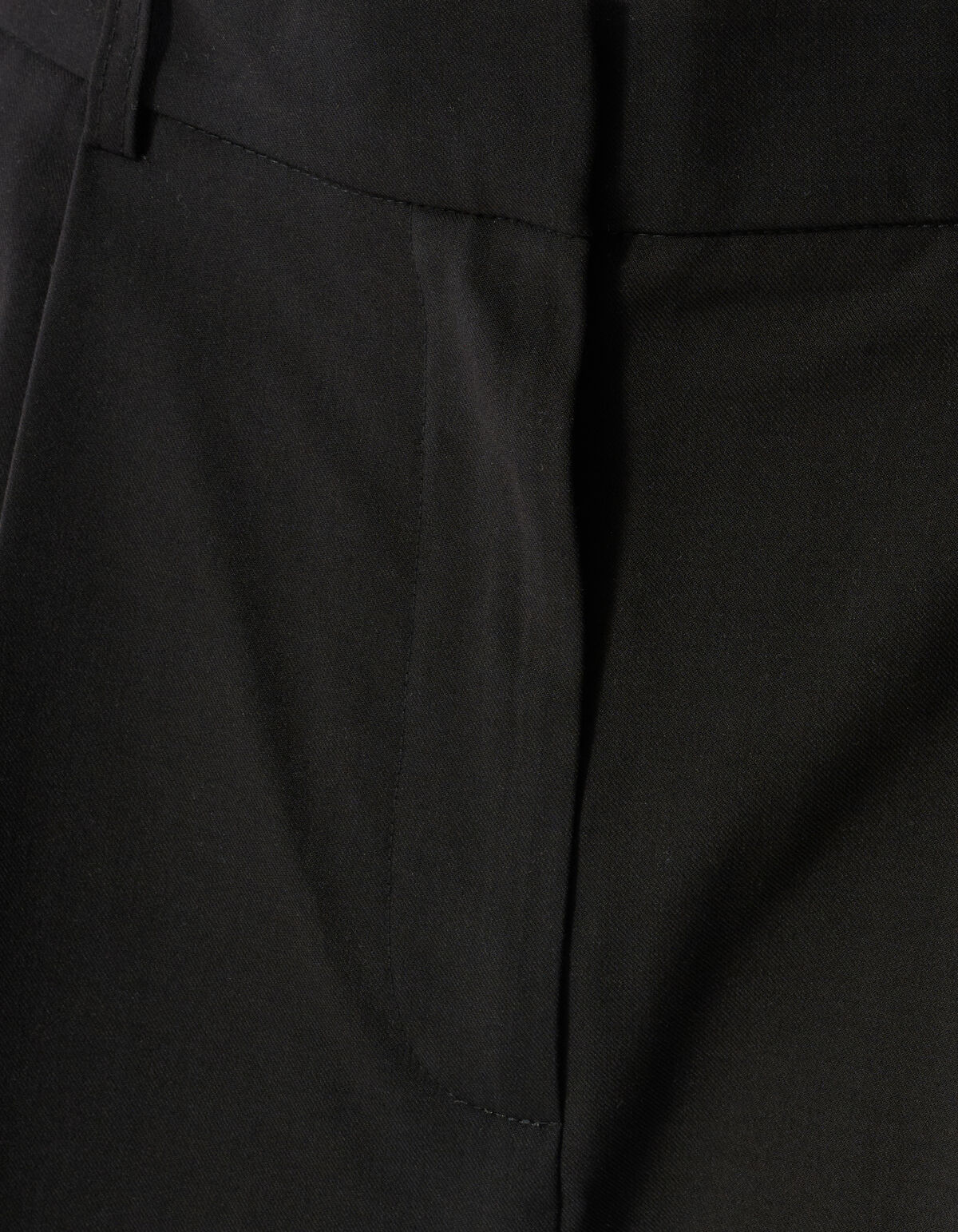 Loose Fit Pantalon Zwart By Anna SHOEBY WOMEN