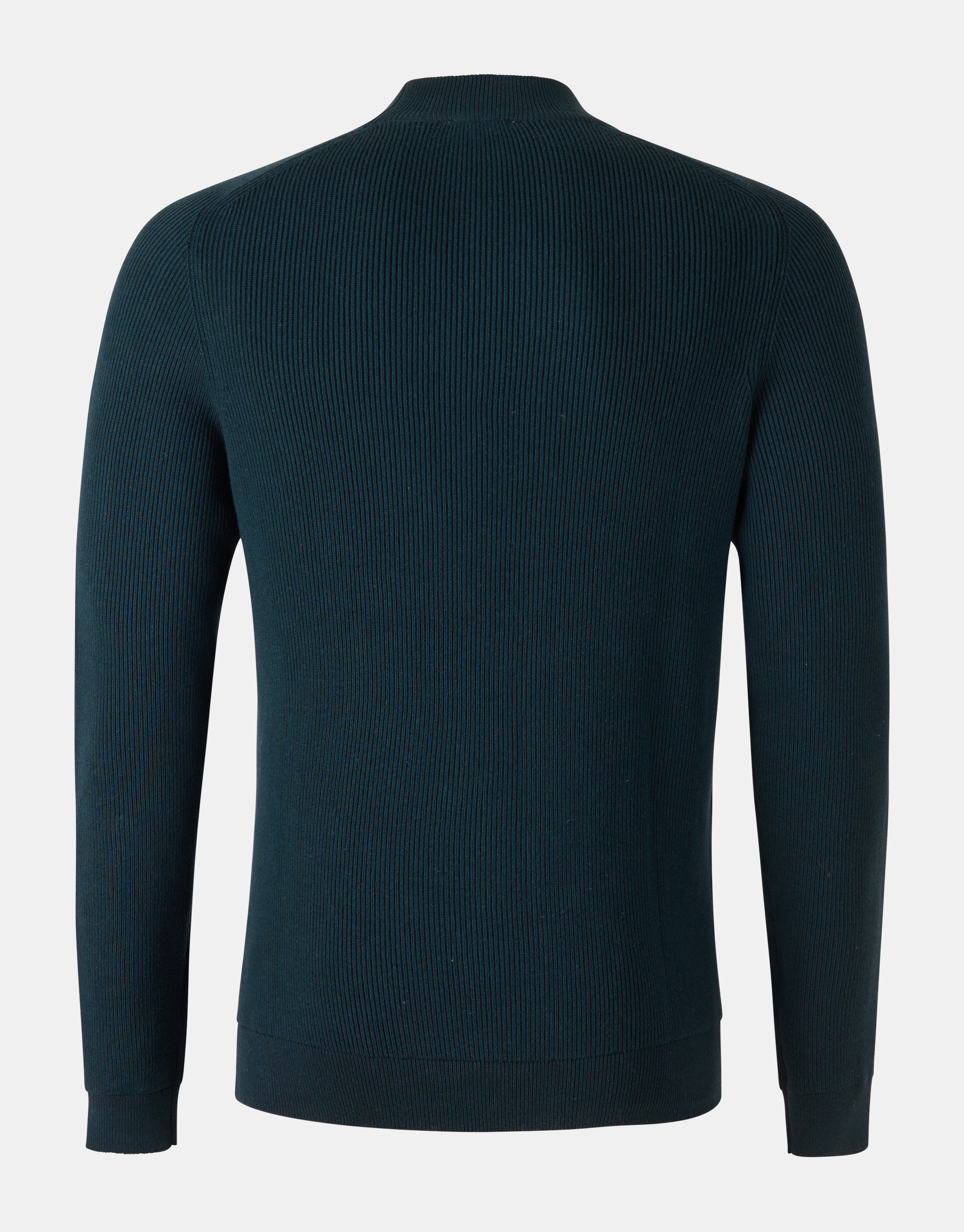 Rib Trui Donkergroen SHOEBY MEN