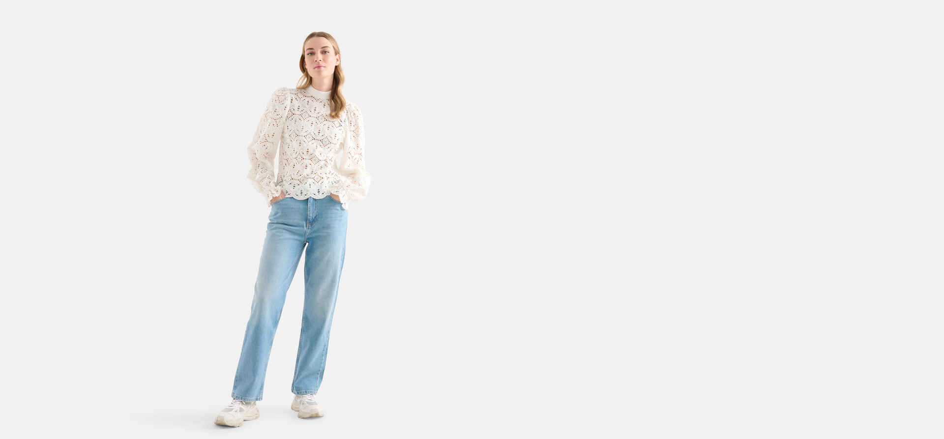 Straight Jeans Mediumstone L29 SHOEBY WOMEN
