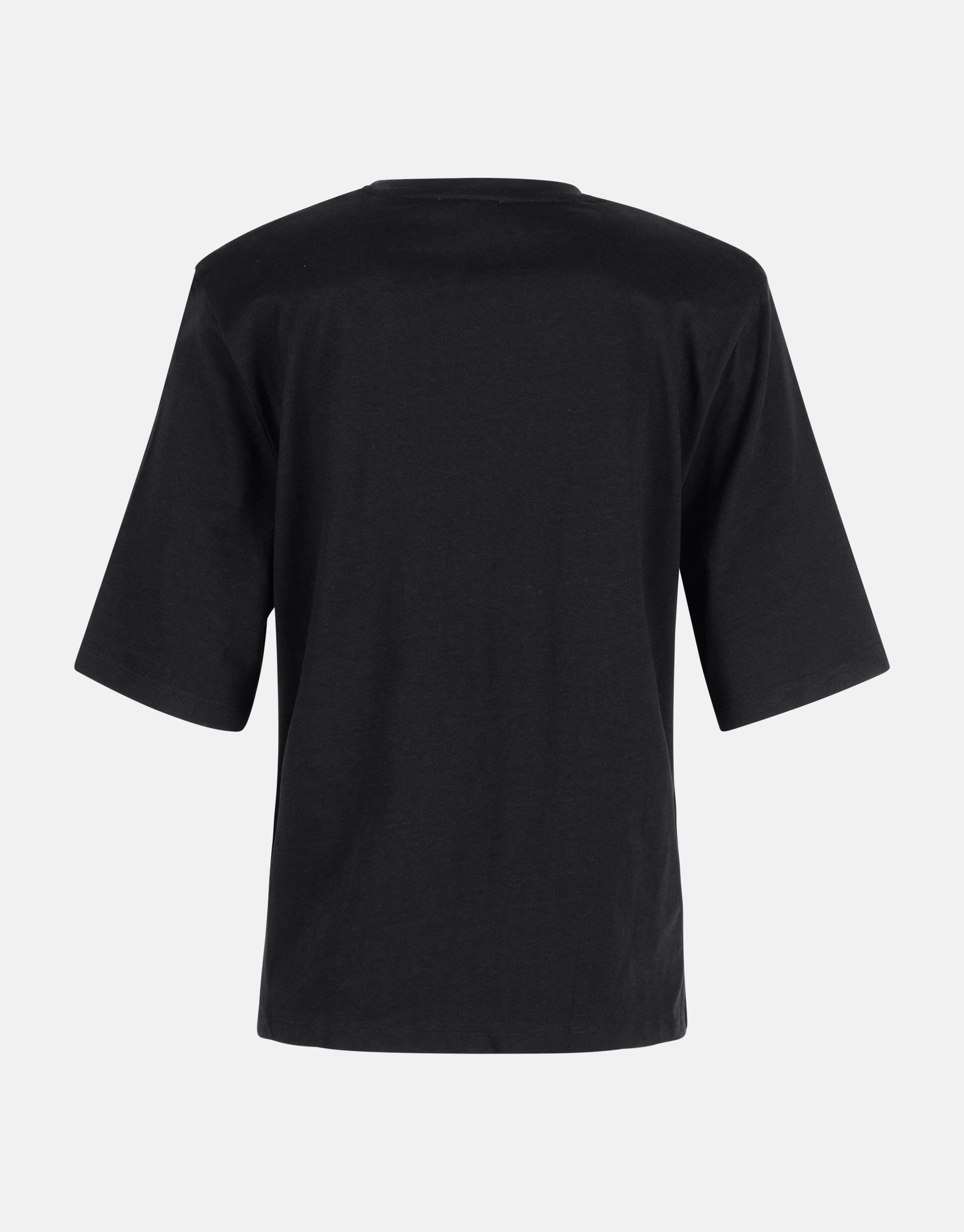 Schoudervulling T-shirt Zwart SHOEBY WOMEN