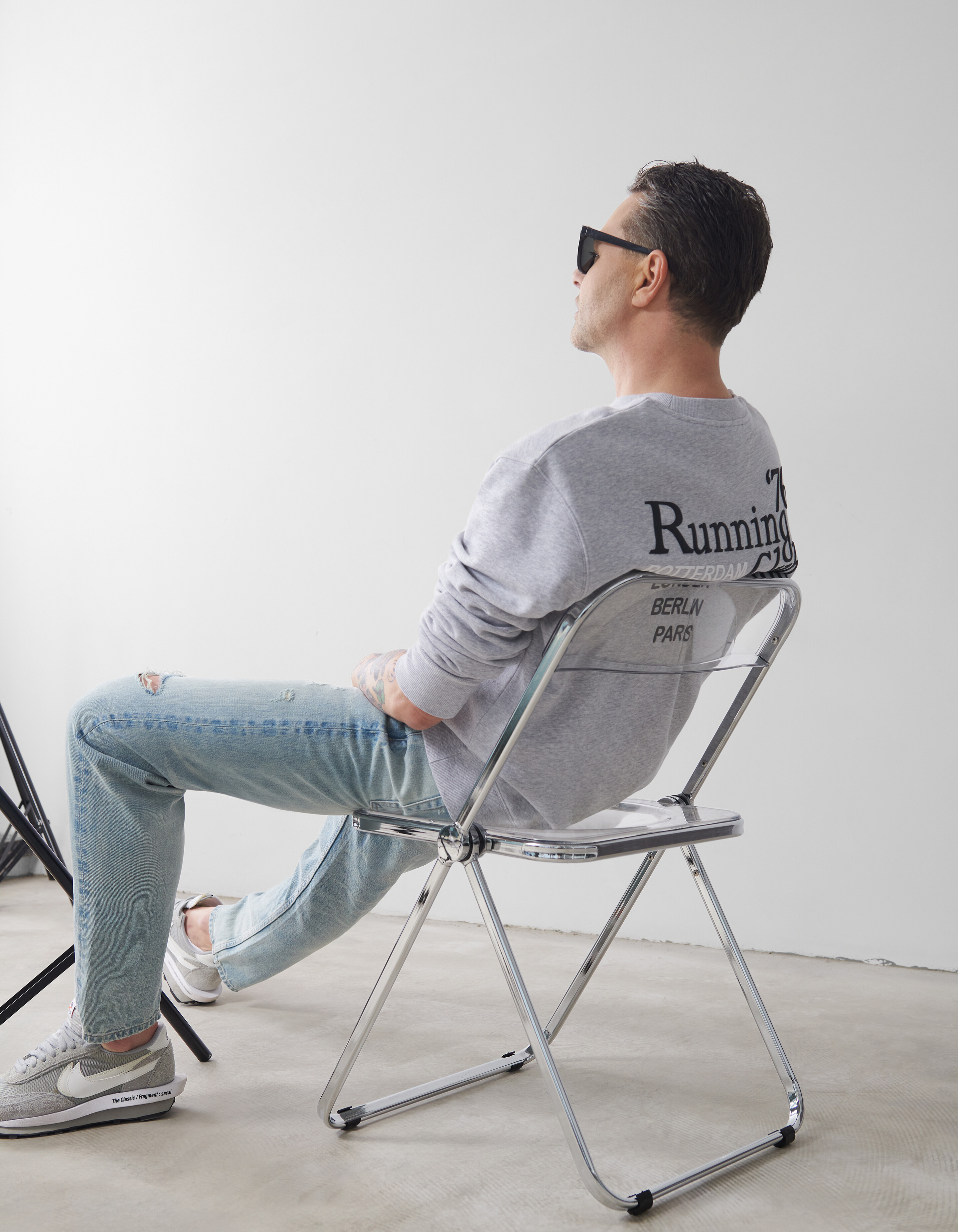 Sweater Lichtgrijs SHOEBY MEN