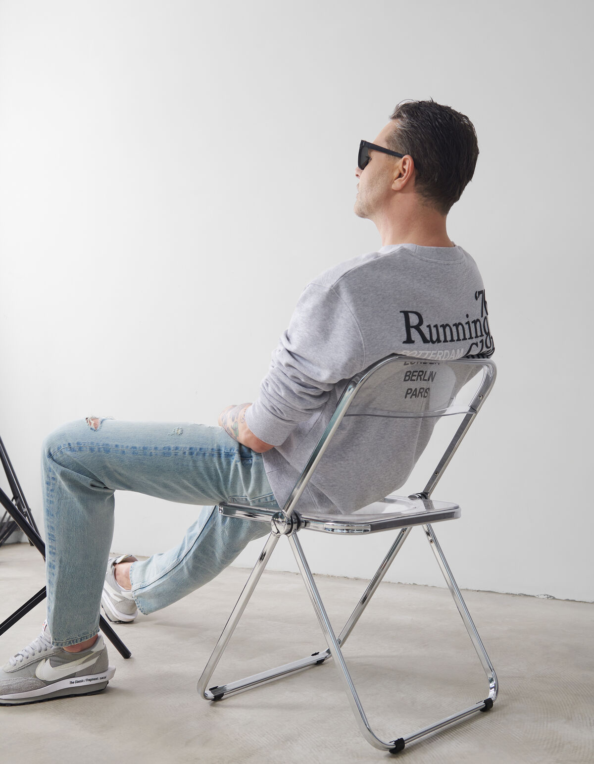 Sweater Lichtgrijs SHOEBY MEN