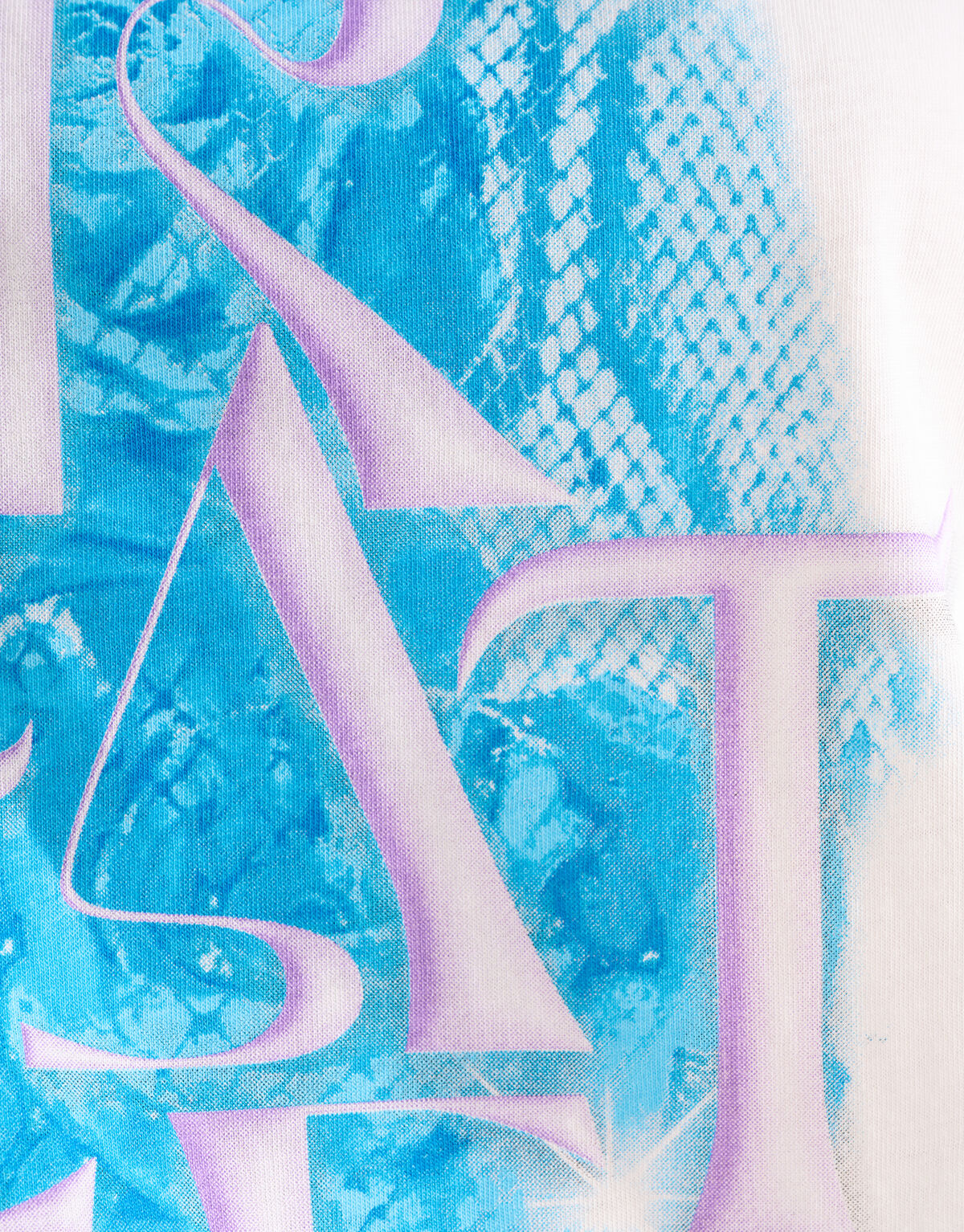 Artwork T-shirt Gebroken Wit SHOEBY WOMEN