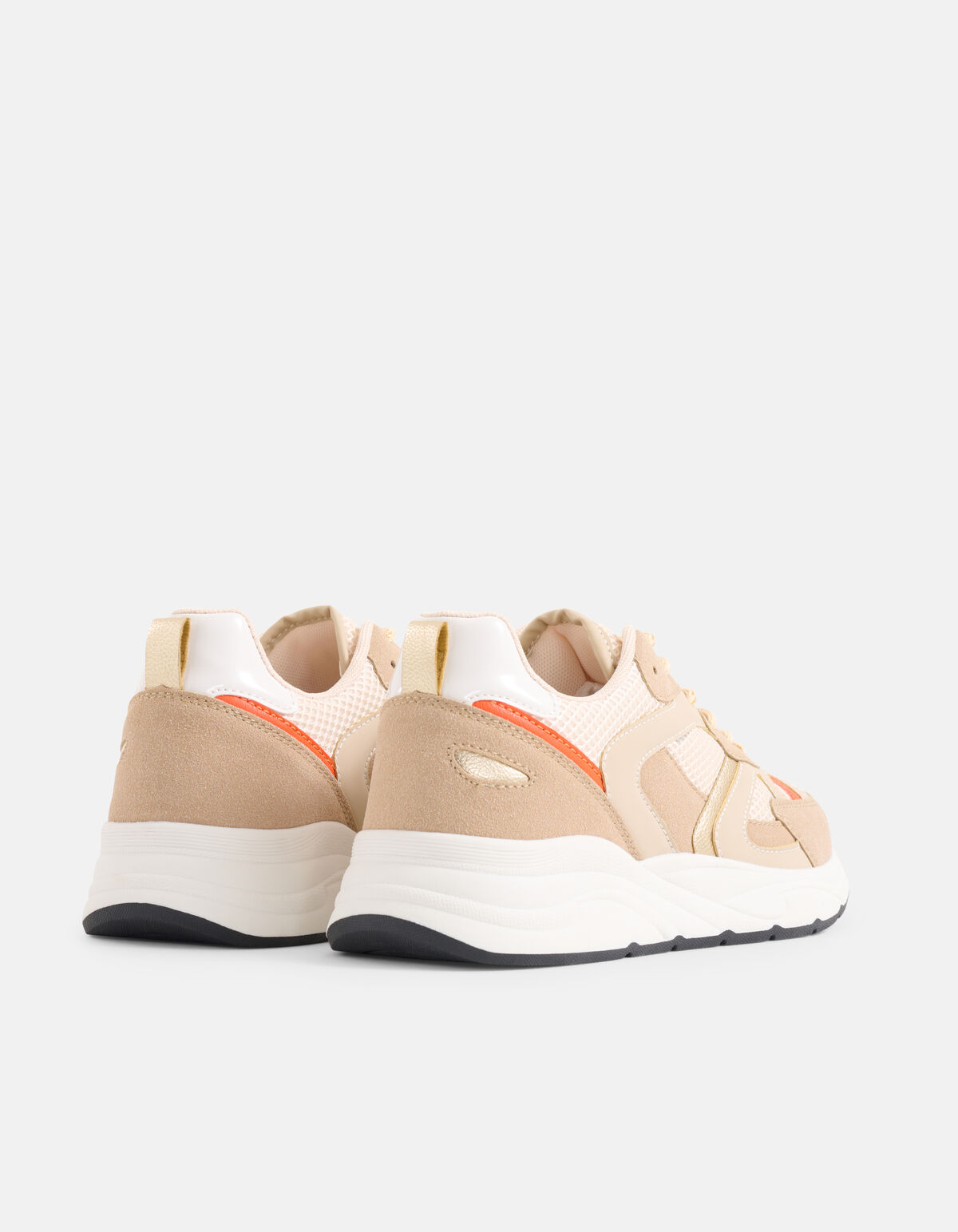 Metallic Sneaker Beige SHOEBY SHOES