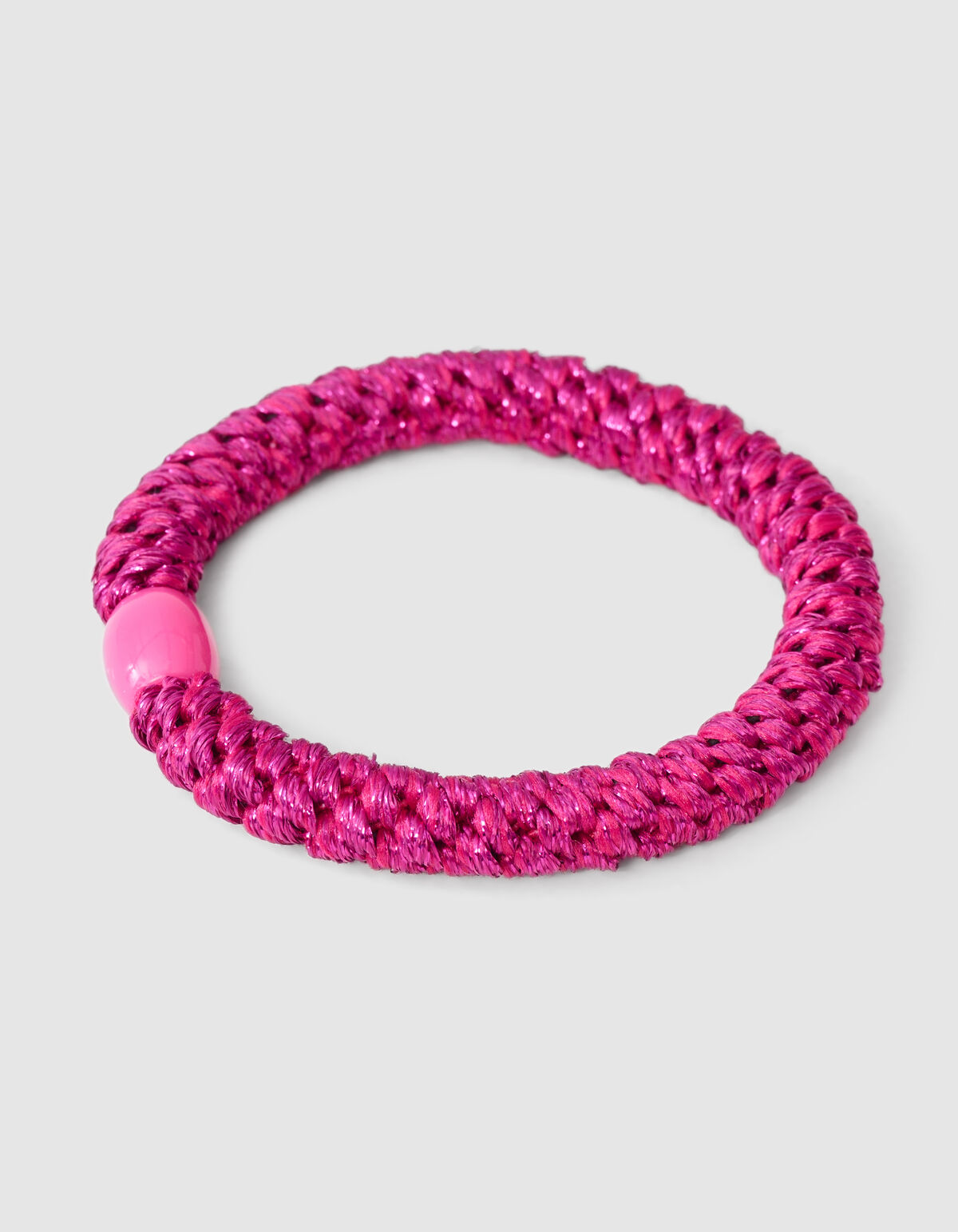 Lurex Haarelastiek Roze SHOEBY ACCESSOIRES