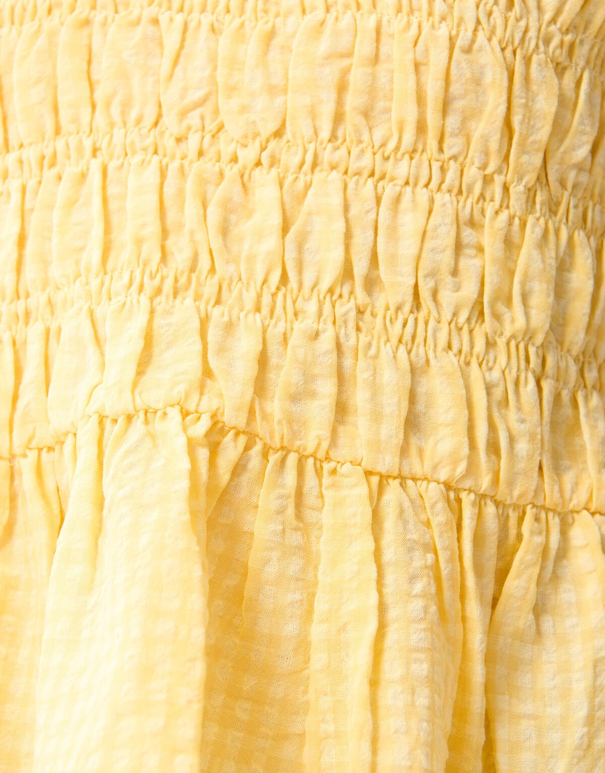 Ruffle Top Geel SHOEBY GIRLS