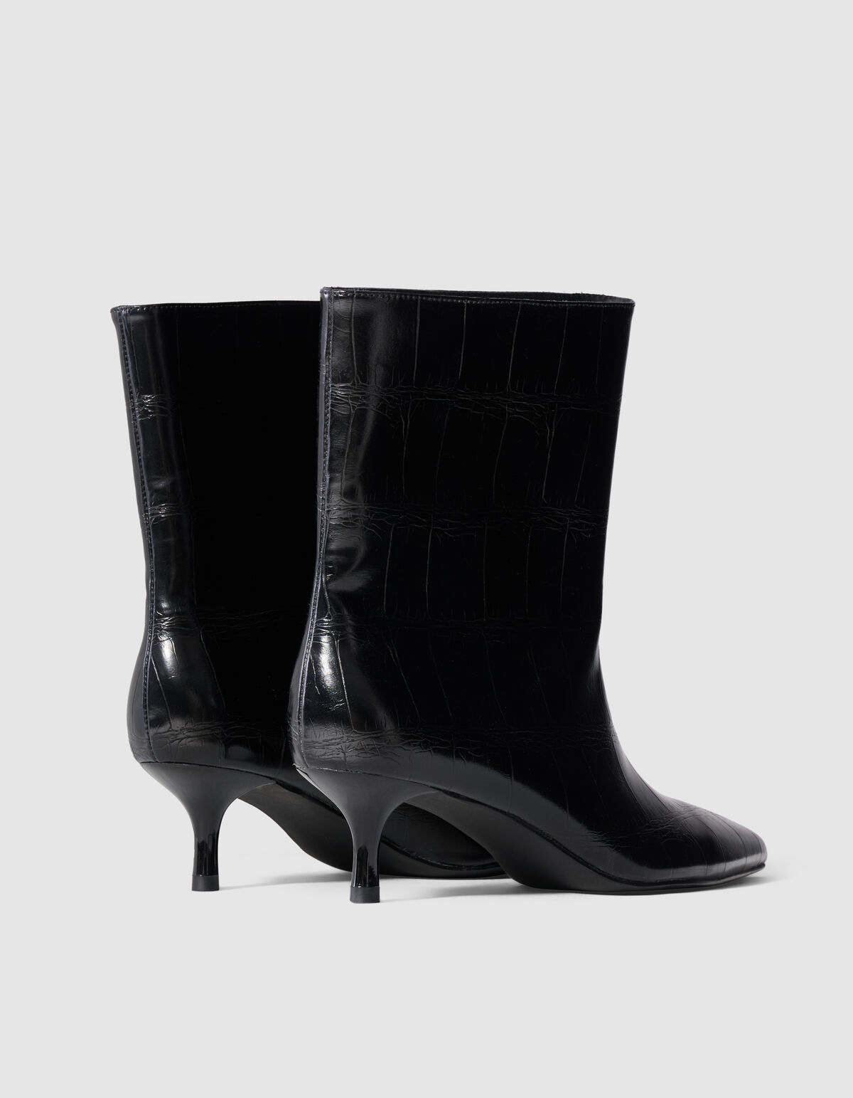 Croco Laarzen Zwart SHOEBY SHOES