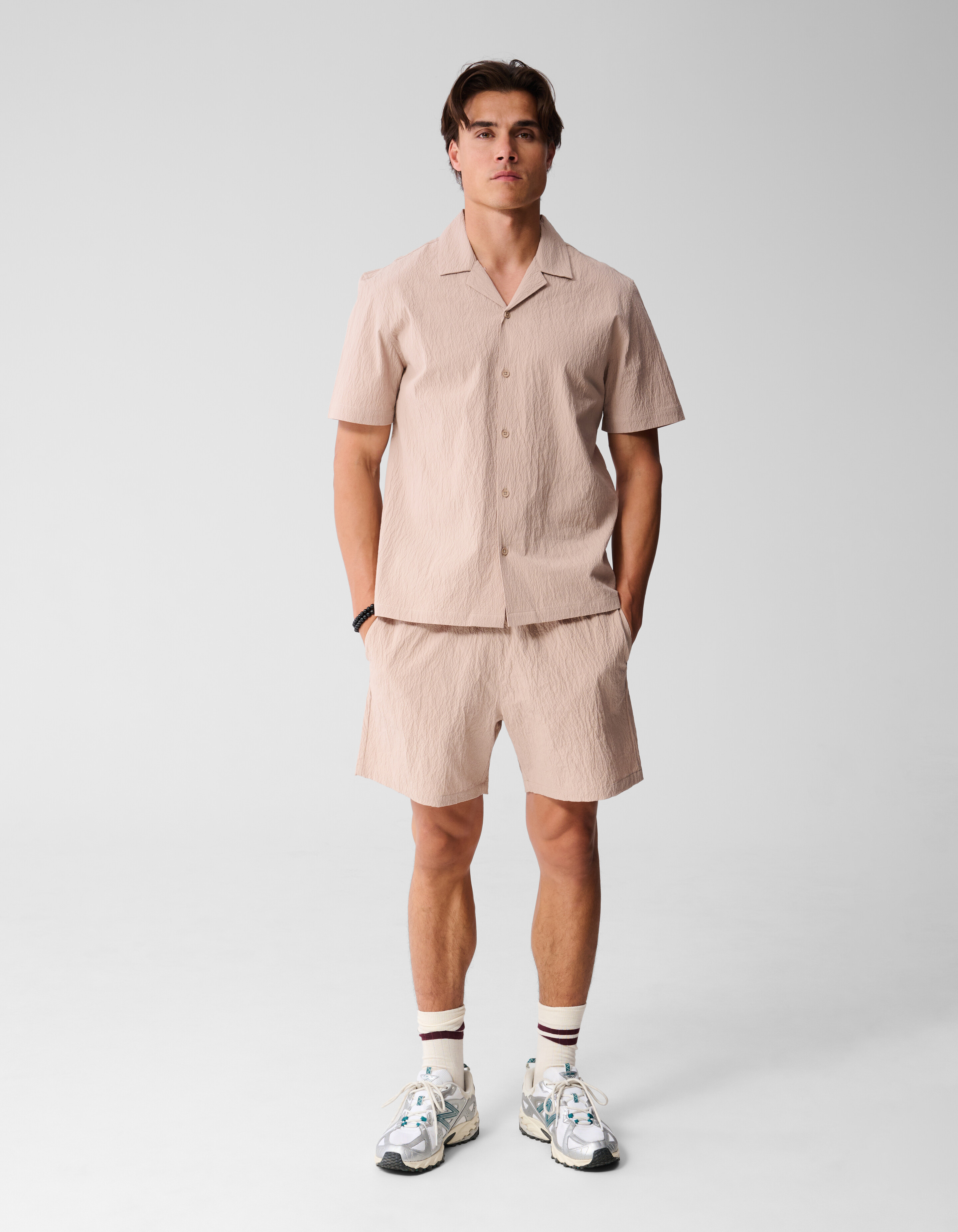 Structuur Short/Zwembroek Zand SHOEBY MEN
