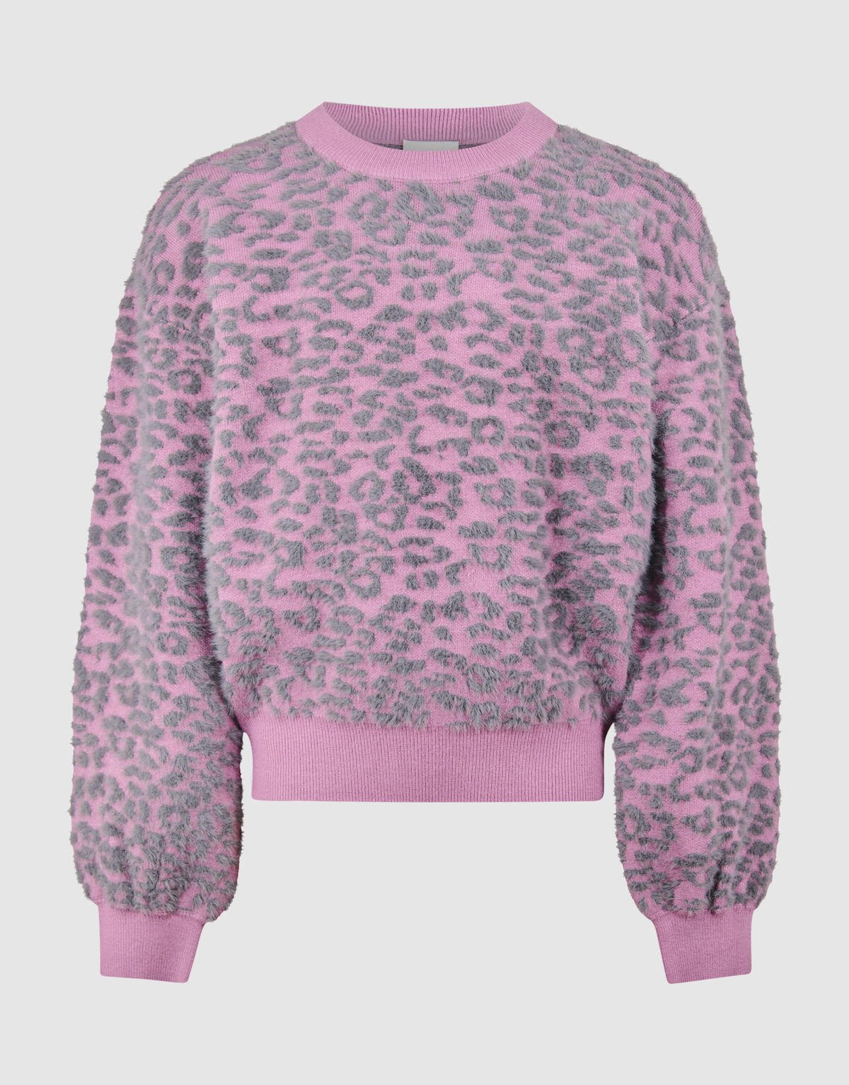 Leopard Knit Trui Roze SHOEBY GIRLS