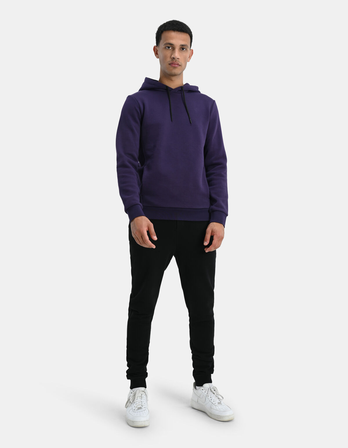 Hoodie Paars SHOEBY MEN