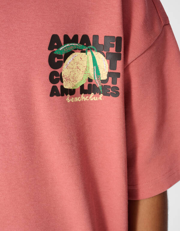 Amalfi Artwork T-shirt Terra SHOEBY BOYS