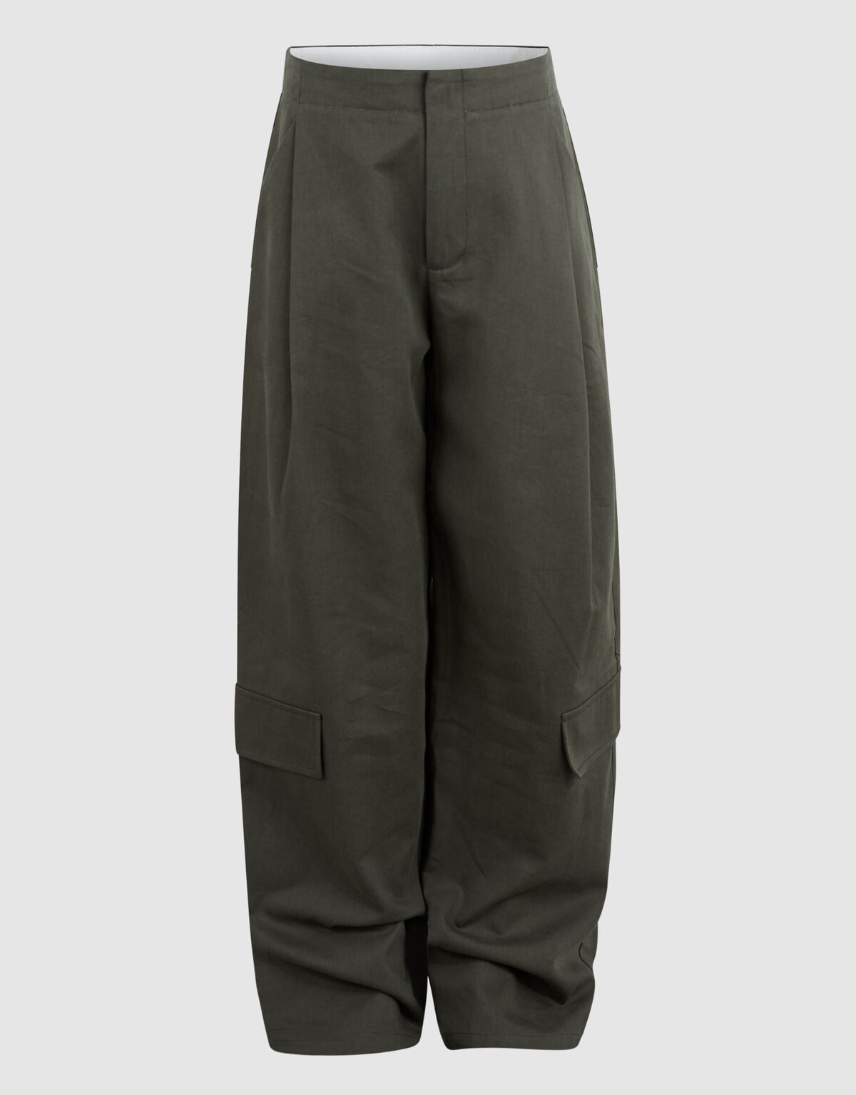 Cargo Barrel Fit Broek Donkergroen SHOEBY GIRLS