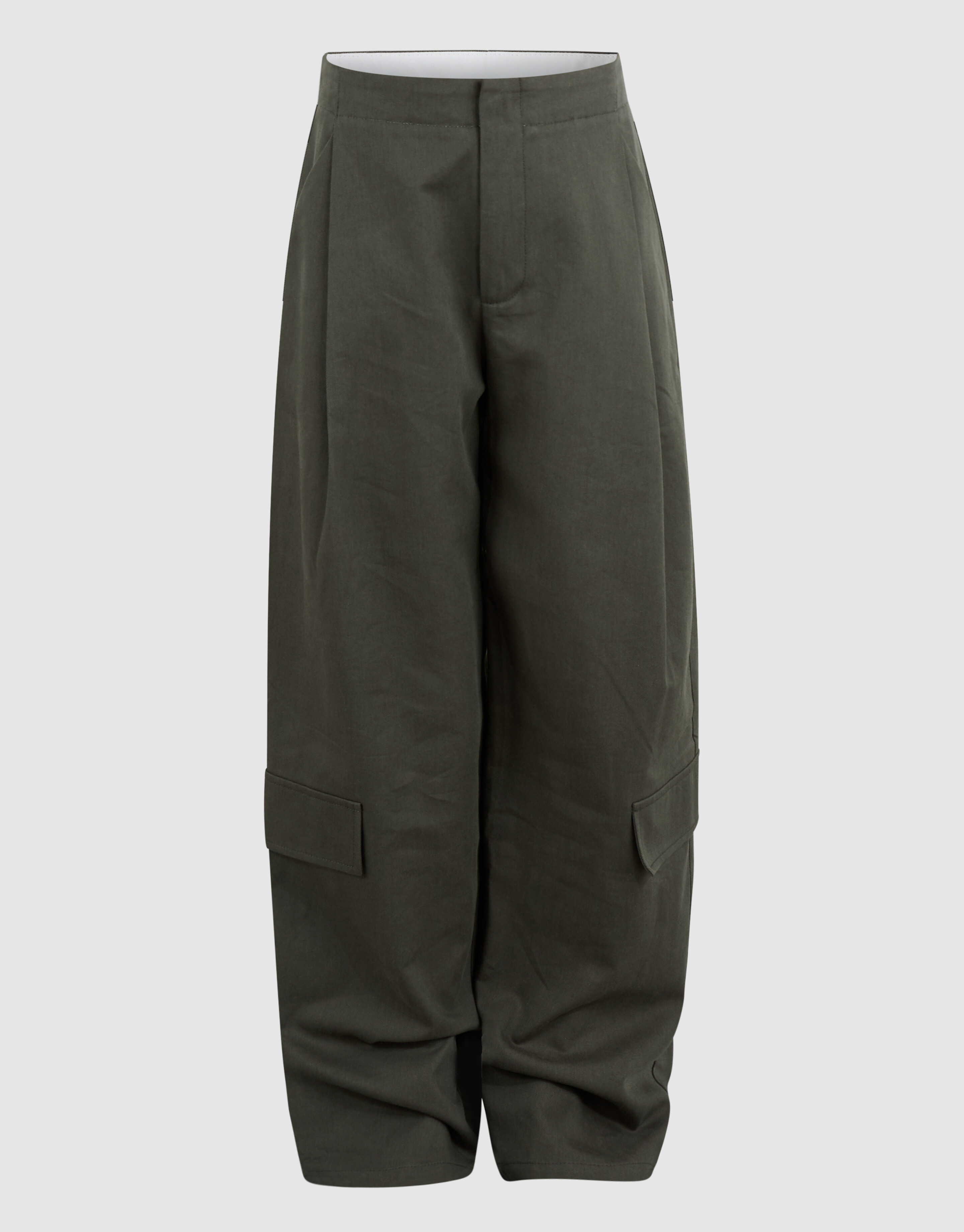 Cargo Barrel Fit Broek Donkergroen SHOEBY GIRLS