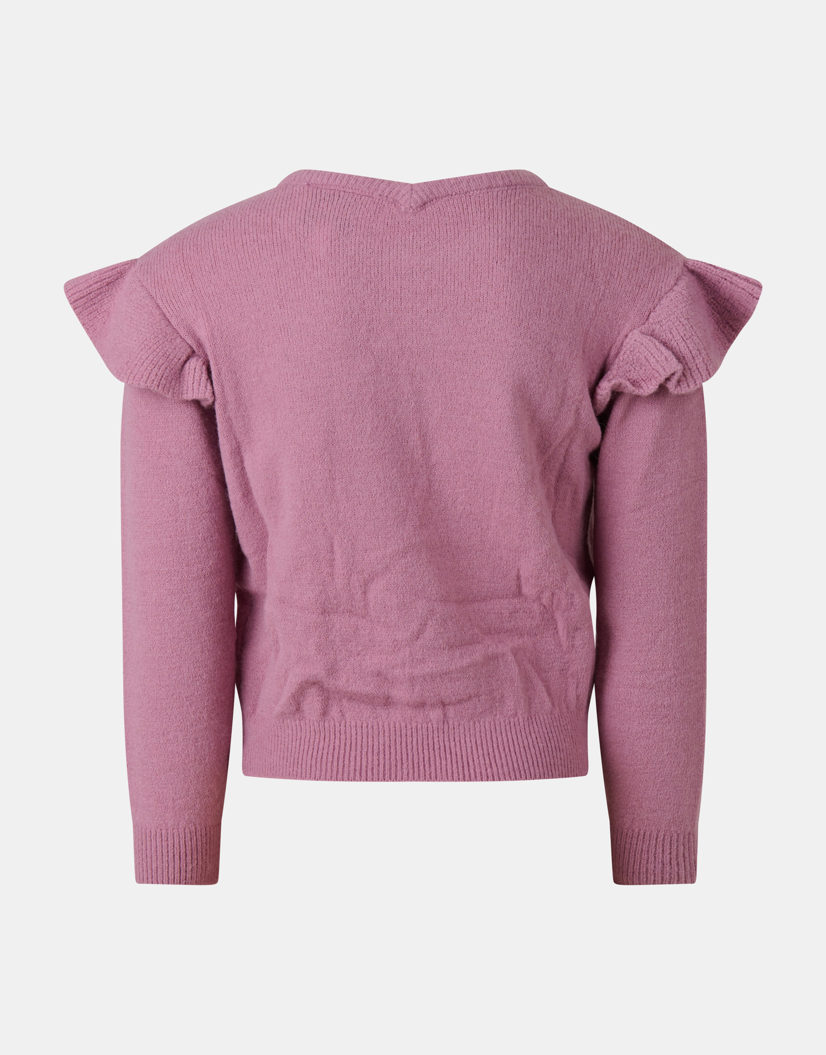 Shoulder Ruffle Pullover SHOEBY GIRLS