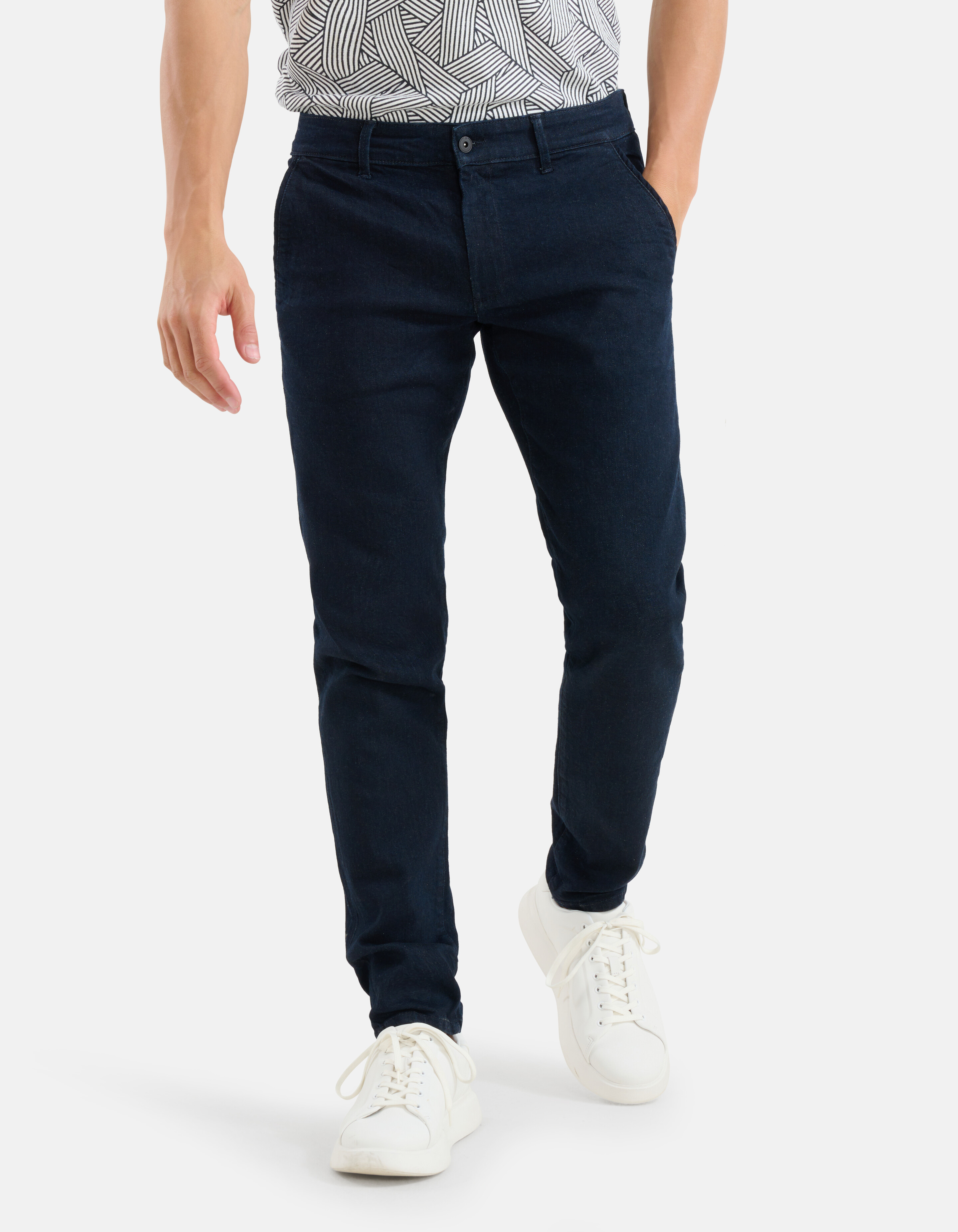 Denim Chino Donkerblauw L32 SHOEBY MEN