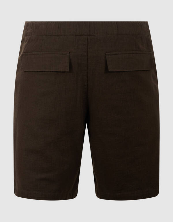 Structuur Short Donkerbruin SHOEBY MEN
