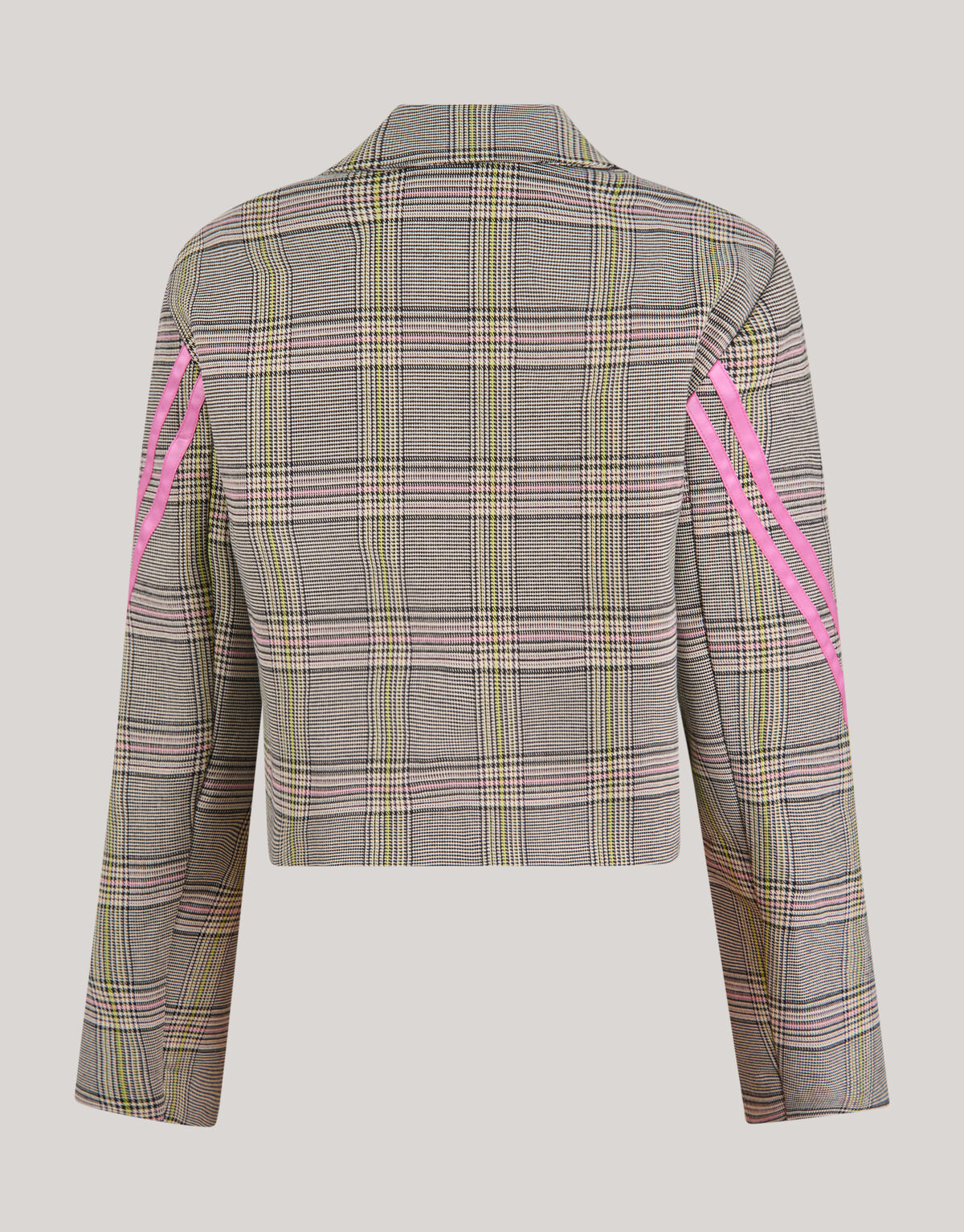 Sporty Ruiten Blazer Gebroken Wit SHOEBY GIRLS