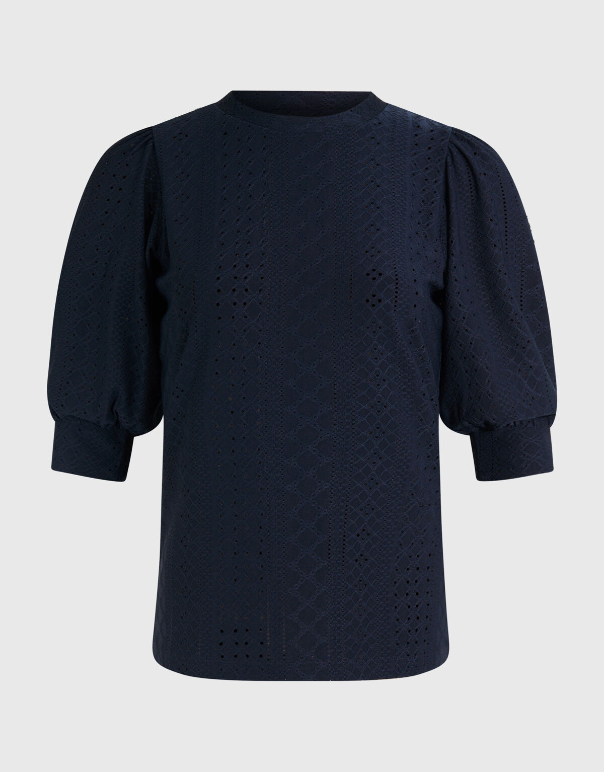 Embroidery Top Donkerblauw SHOEBY WOMEN