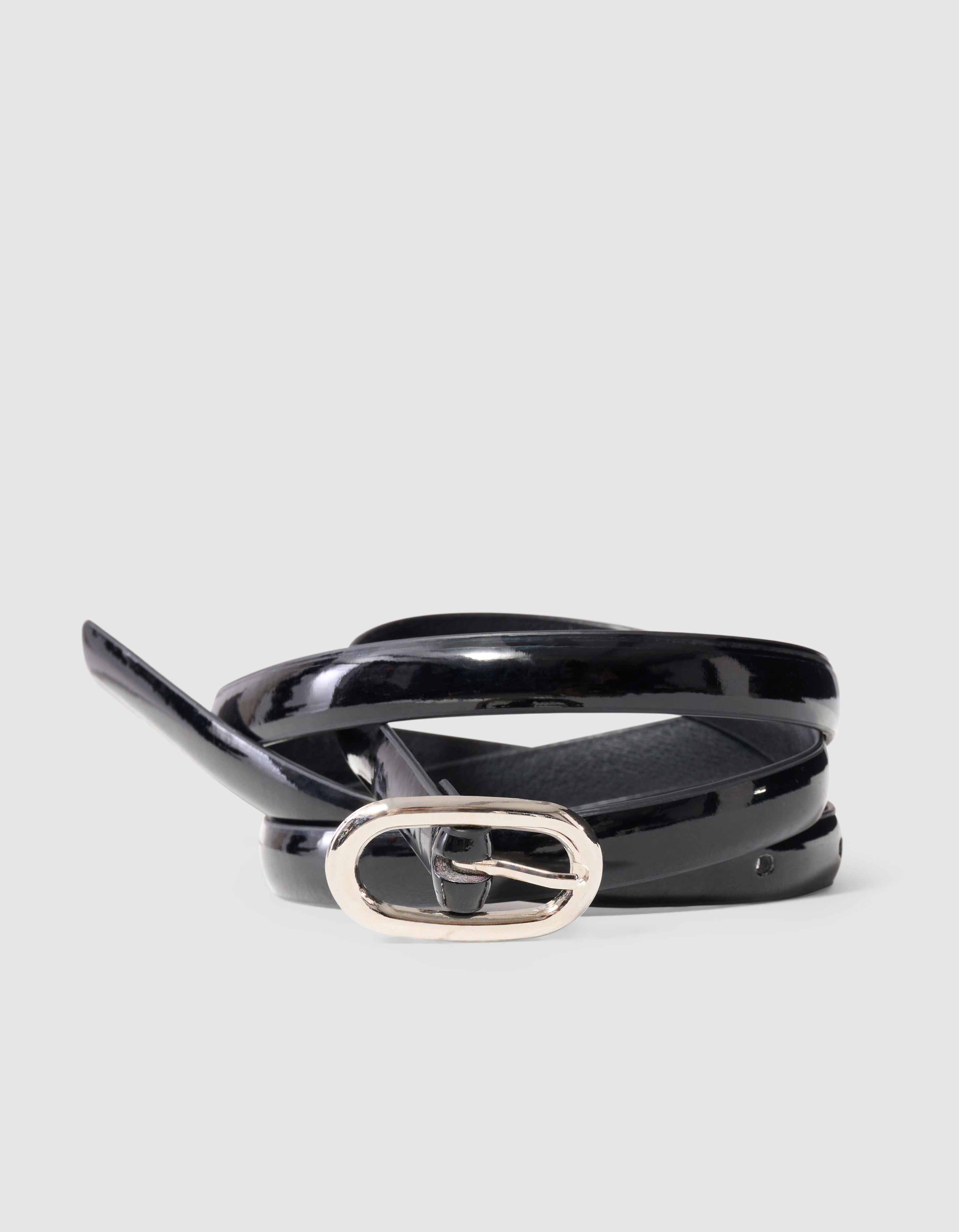 Lak Riem Zwart SHOEBY ACCESSOIRES