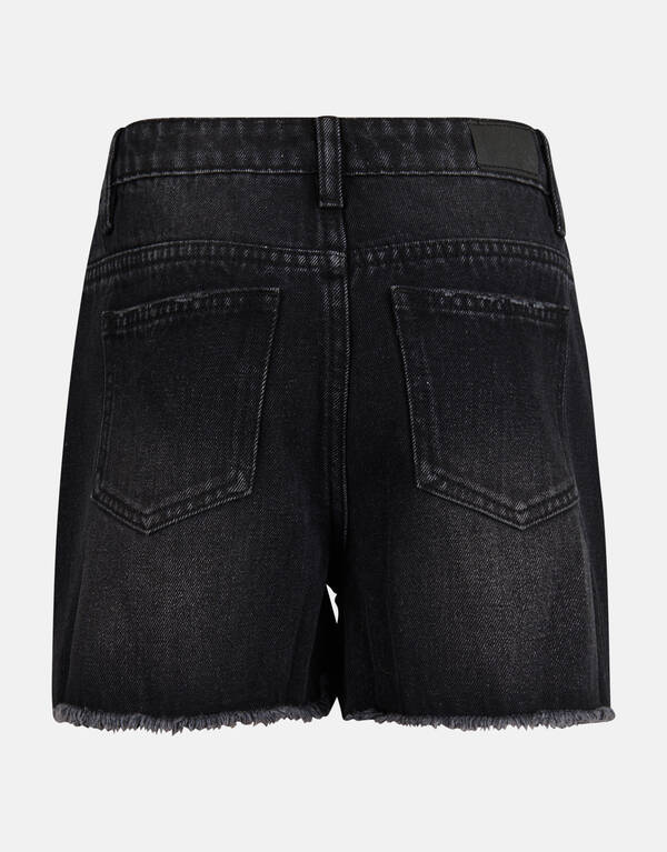 Destroy Denim Short Zwart SHOEBY GIRLS