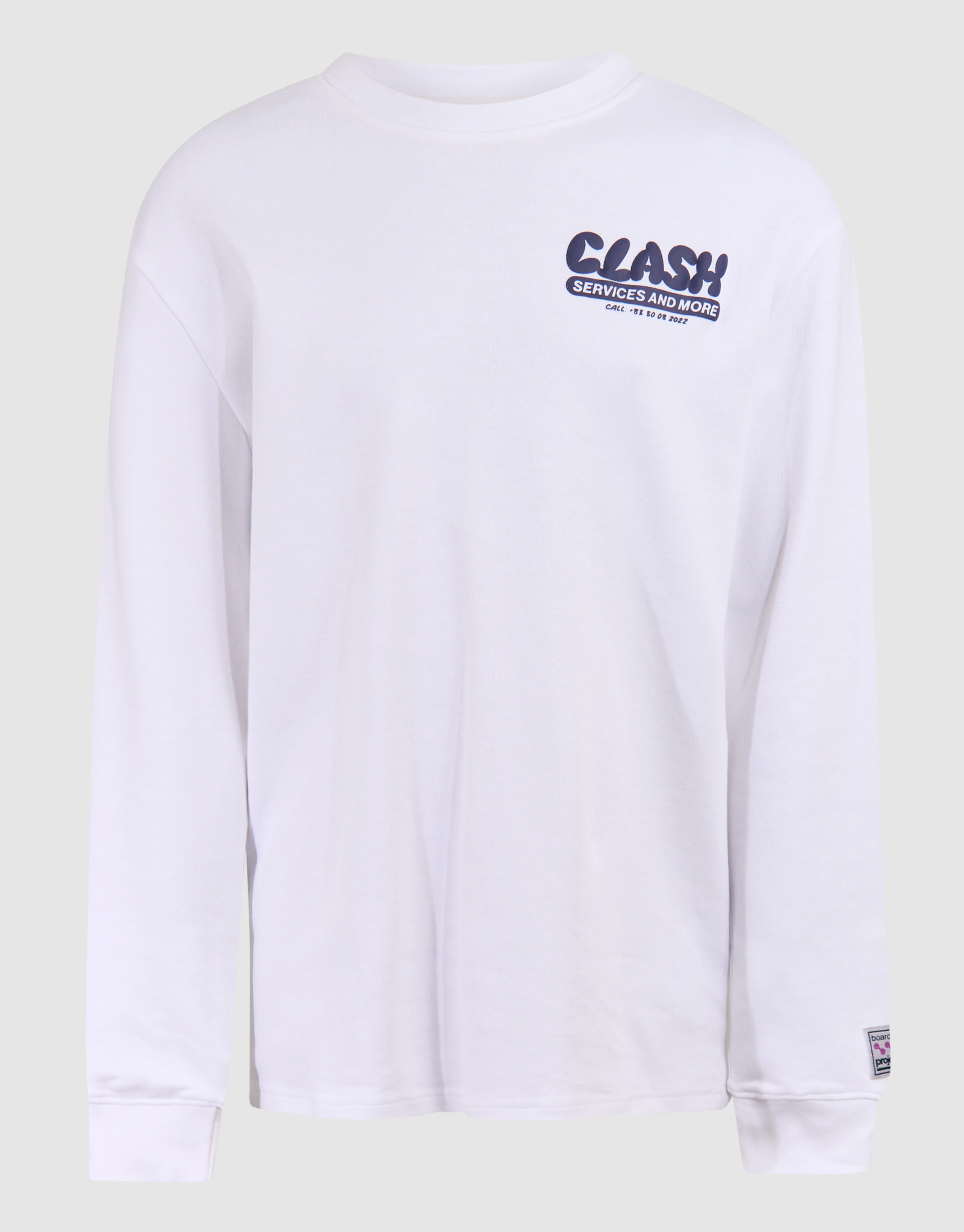 Artwork Longsleeve T-shirt Wit SHOEBY BOYS