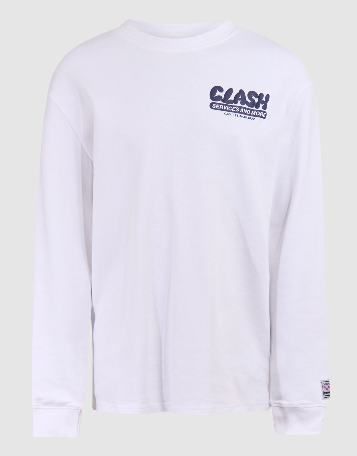 Artwork Longsleeve T-shirt Wit SHOEBY BOYS