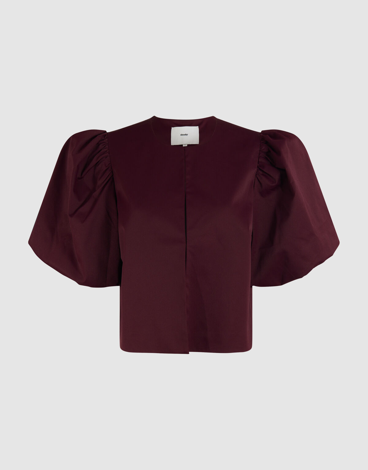 Puff Blouse Donkerrood SHOEBY WOMEN