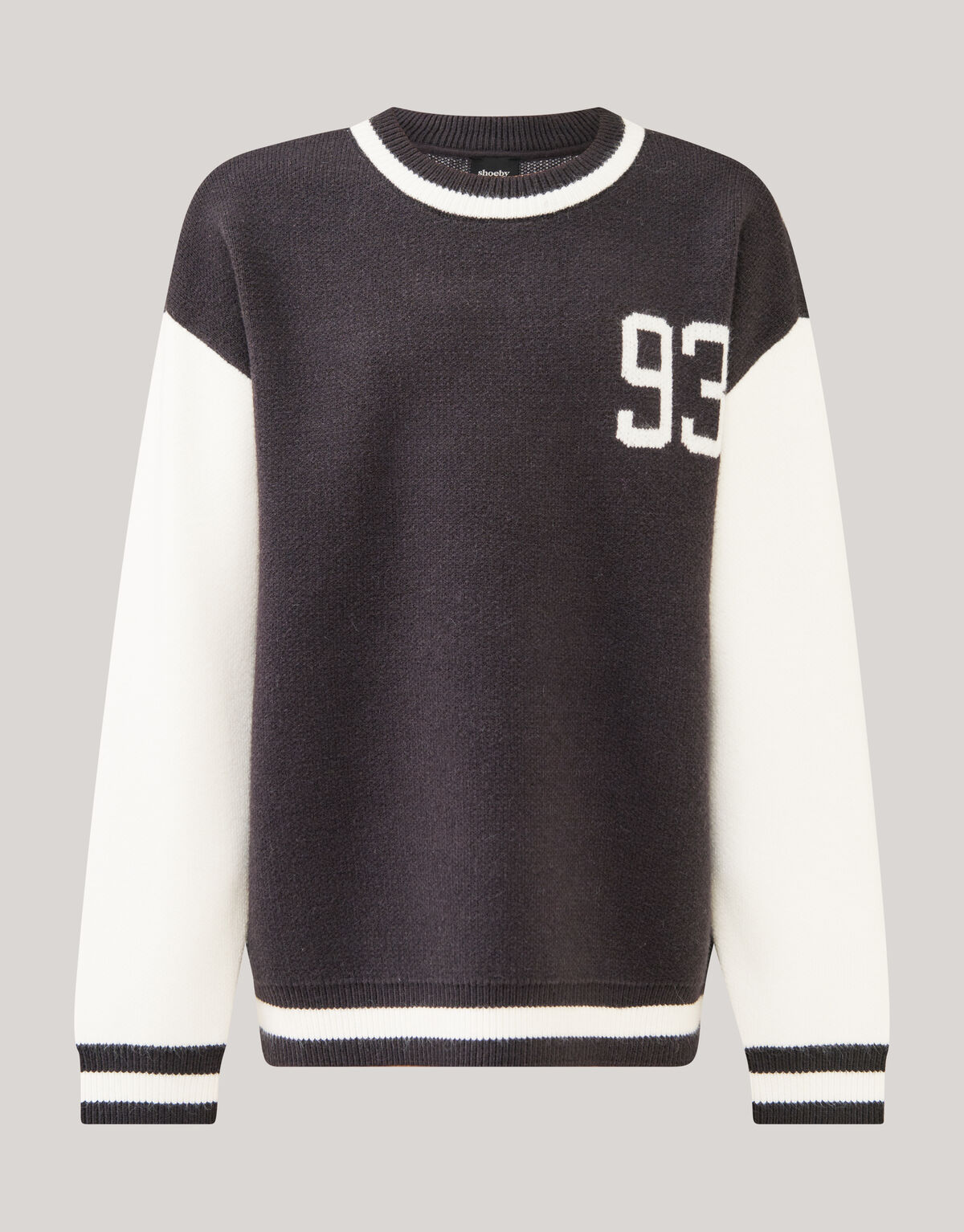 Gebreide Trui Donkergrijs SHOEBY BOYS