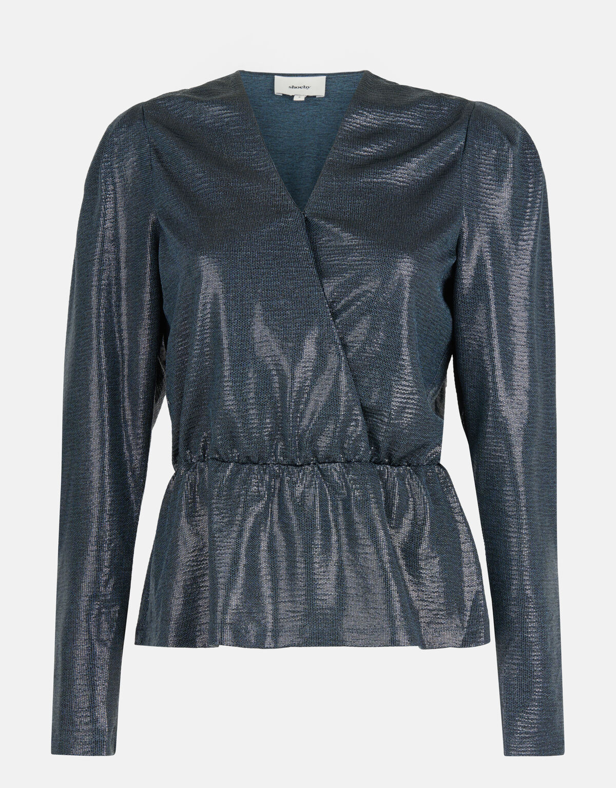 Coated Top Petrol SHOEBY WOMEN