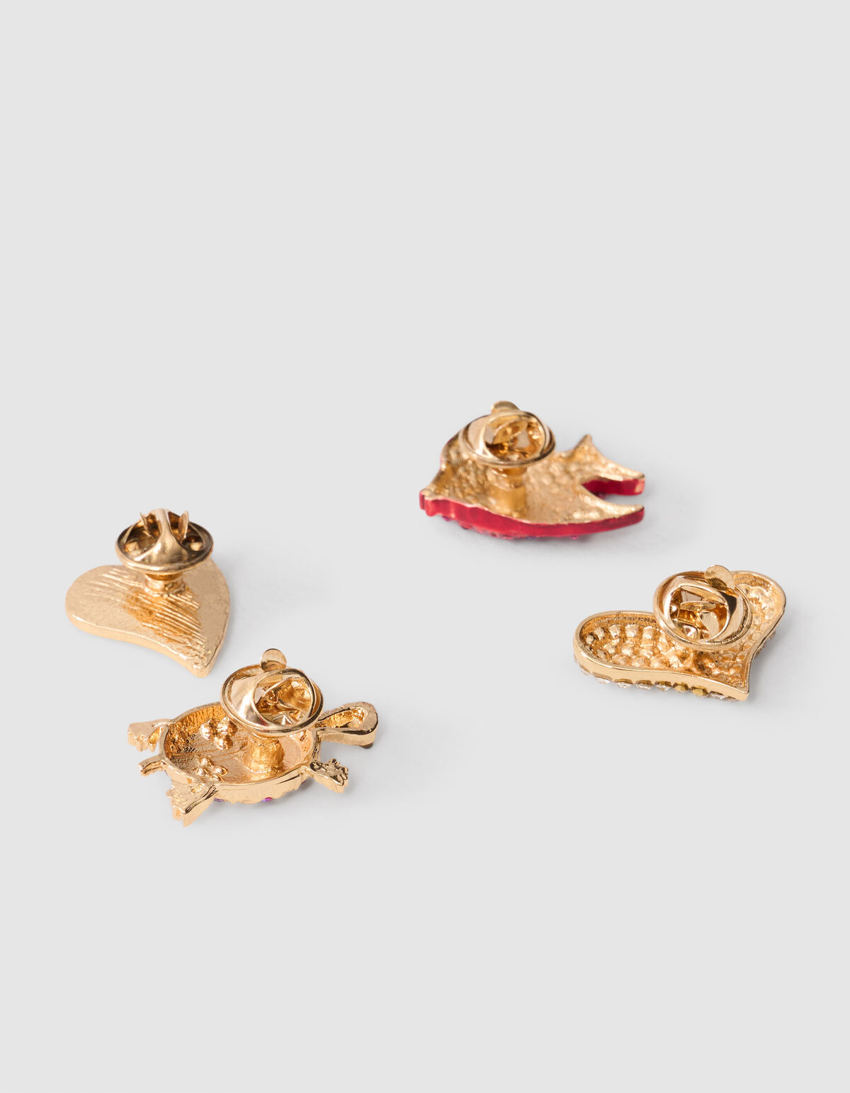 Broche Set Roze SHOEBY ACCESSOIRES