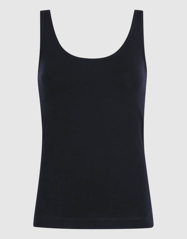 Basis Tanktop Zwart Eksept