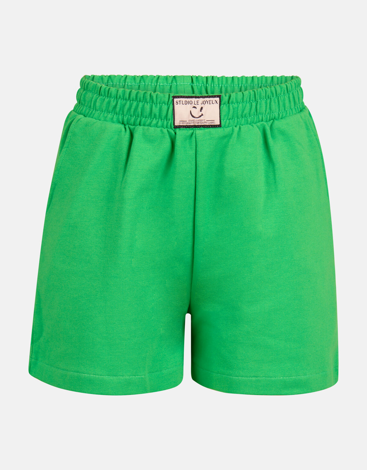 Label Sweat Short Groen SHOEBY GIRLS