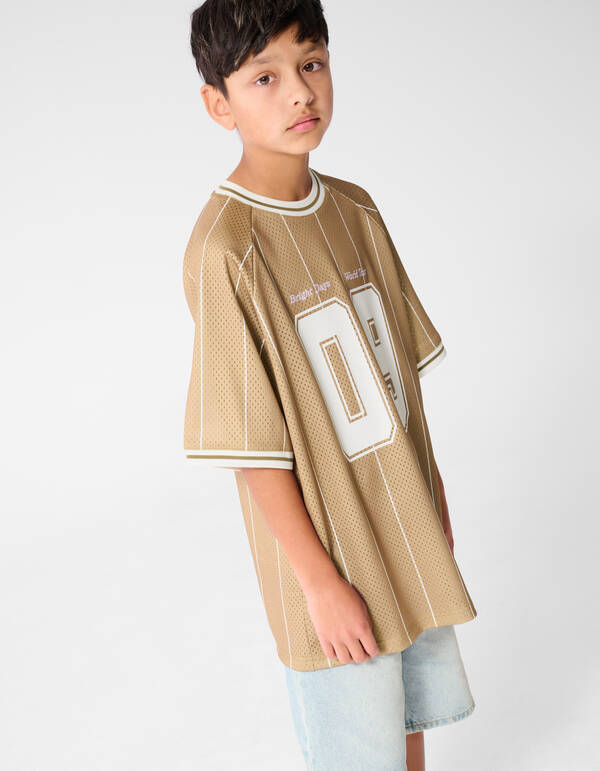 Oversized Sporty T-shirt Bruin SHOEBY BOYS