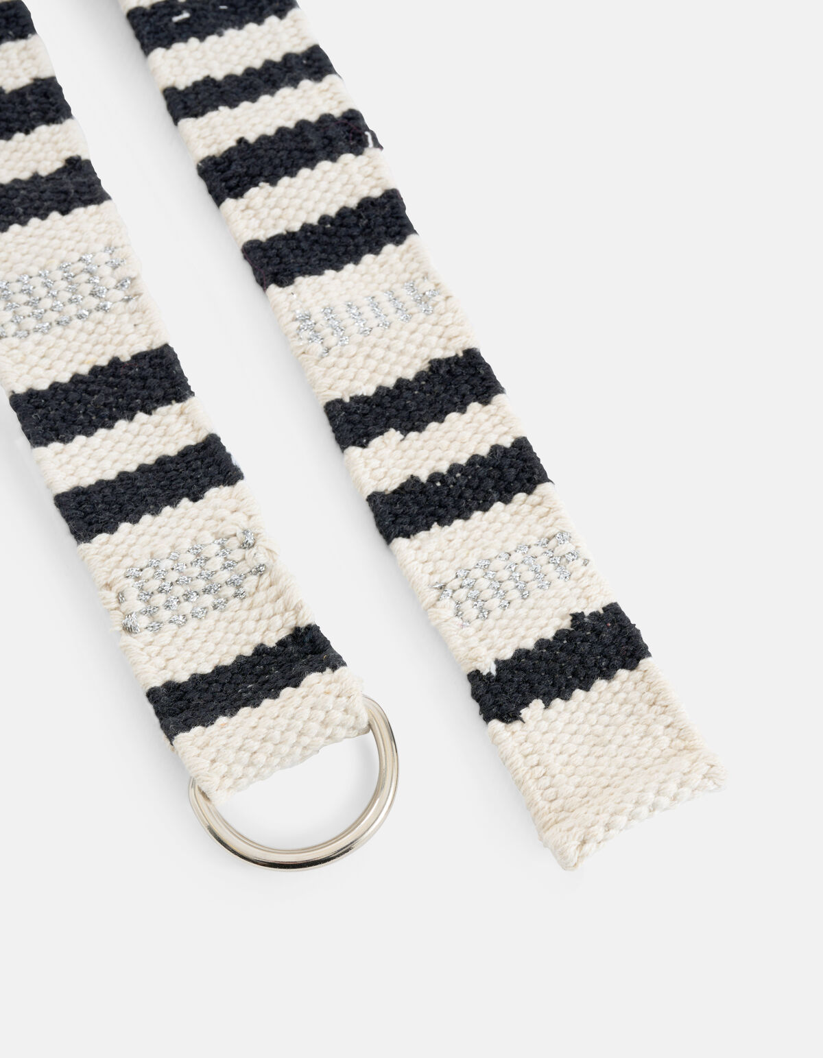 Geweven Riem Zwart SHOEBY ACCESSOIRES