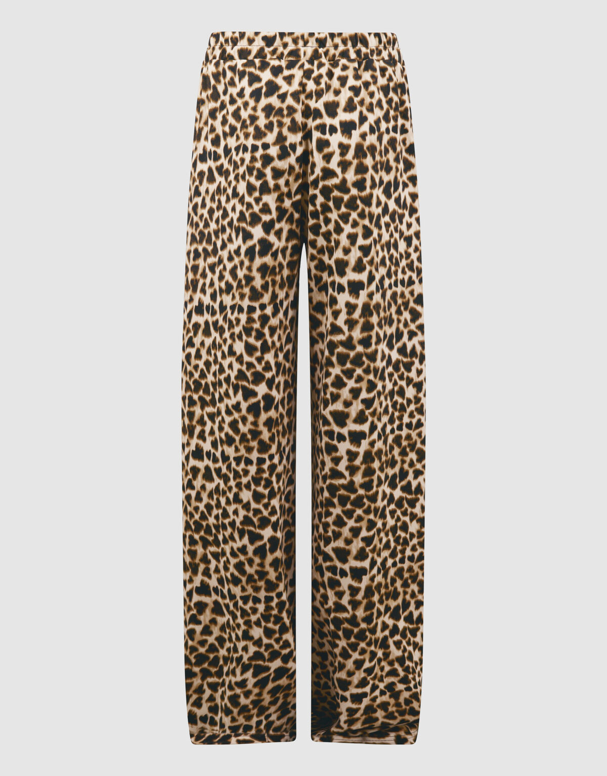Leopard Heart Broek Lichtbruin SHOEBY GIRLS
