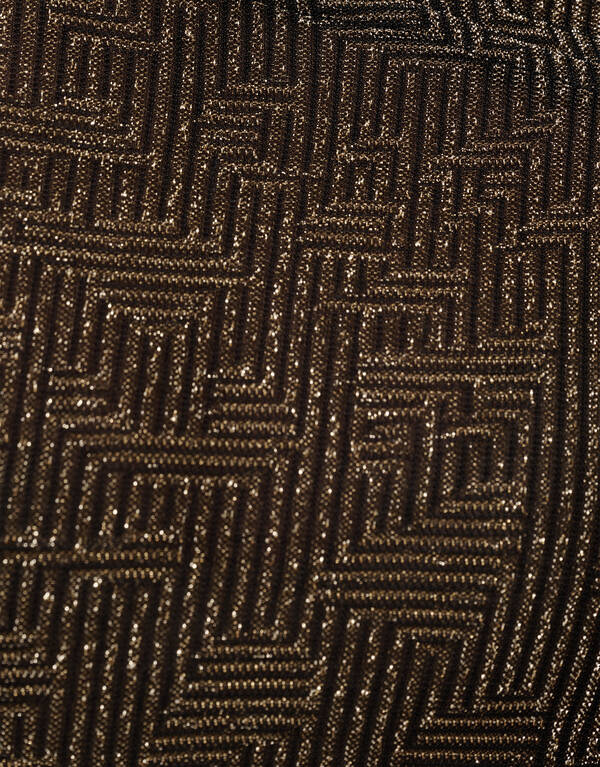 Glitter Cut Out Top Goud SHOEBY WOMEN